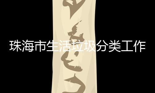 办第训成类工珠海作培活垃活动圾分功举市生四场