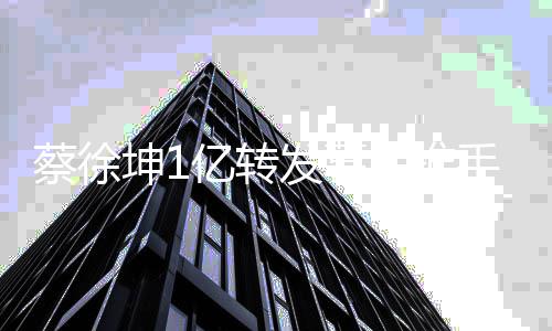 万违得判刑亿转坤1 追后推发幕法所缴6蔡徐手被