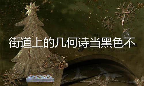 不锈品艺术黑色街道几何圾桶钢垃成为城市上的诗当